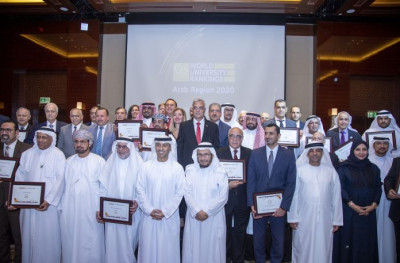 UAE’s minister of state for Higher Education presents certificates to QS Arab Ranking 2020 recipients